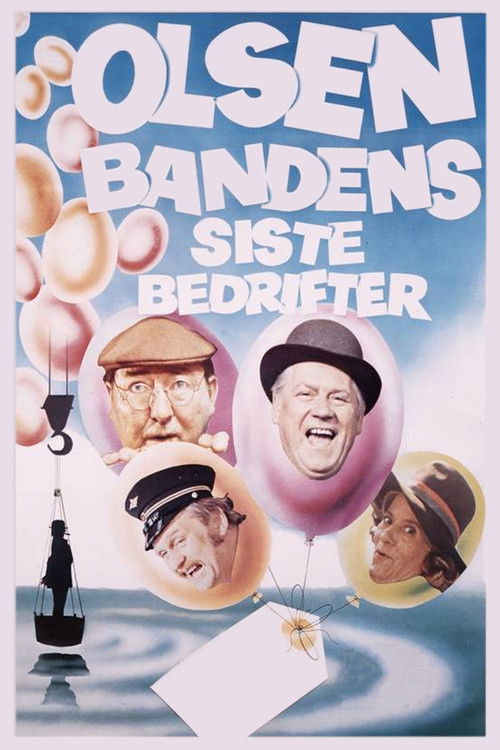 Olsenbandens siste bedrifter (1975) poster