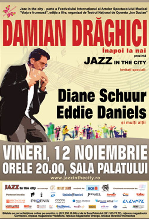 Damian Draghici: Live at Sălii Palatului, Jazz in the city (2010) poster