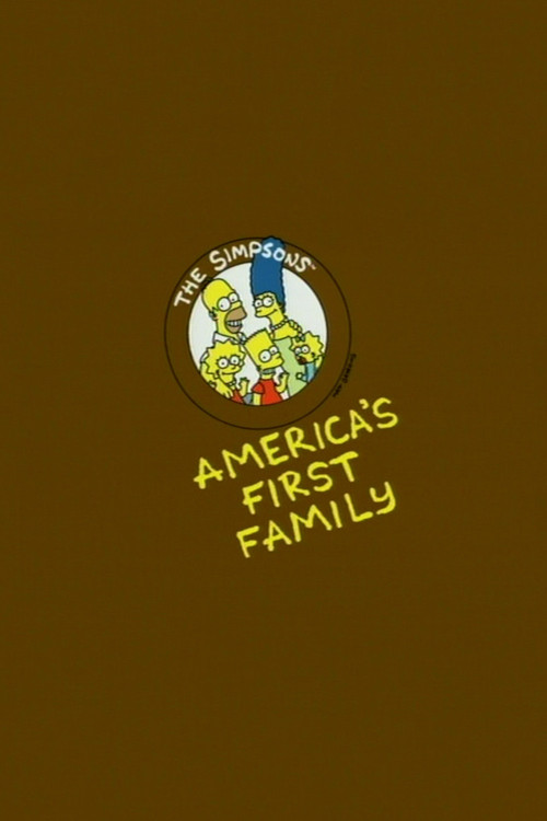 The Simpsons: America's First Family (2000) poster
