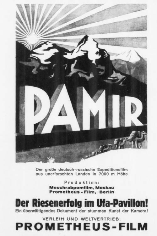 Footstool of Death: Pamir (1928) poster