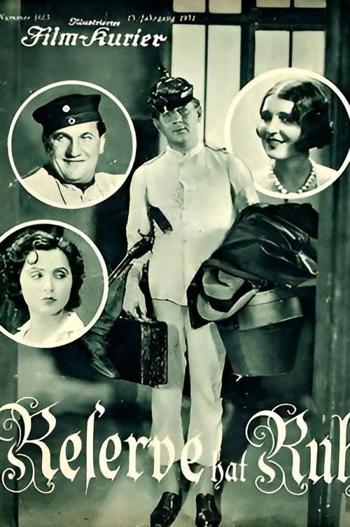 Reserve hat Ruh (1931) poster