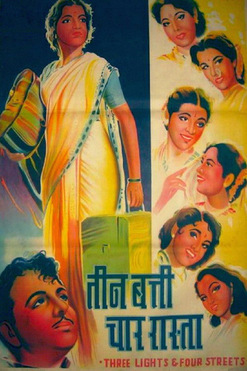 Teen Batti Char Raasta (1953) poster