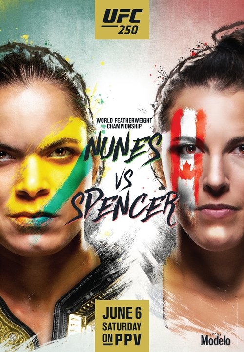 UFC 250: Nunes vs. Spencer (2020) poster