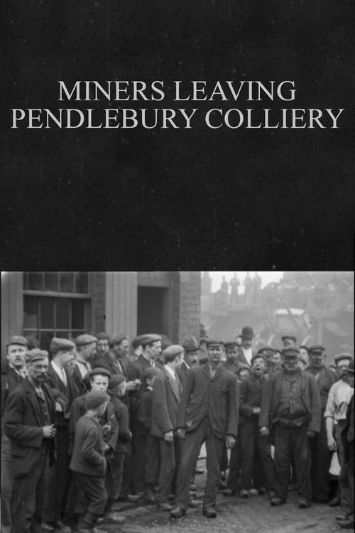 Miners Leaving Pendlebury Colliery (1901) poster
