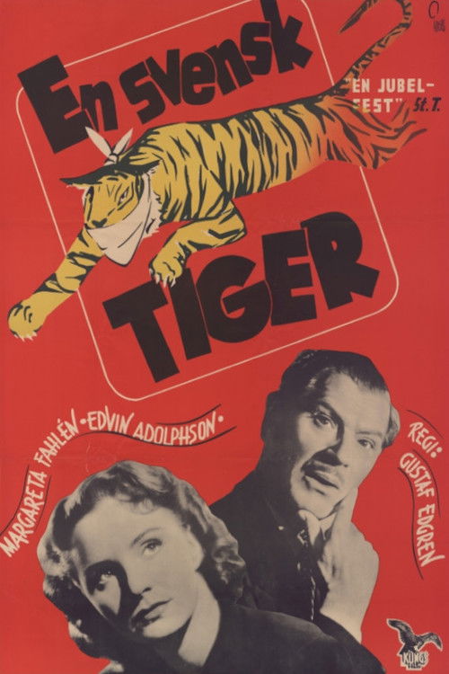 En svensk tiger (1948) poster
