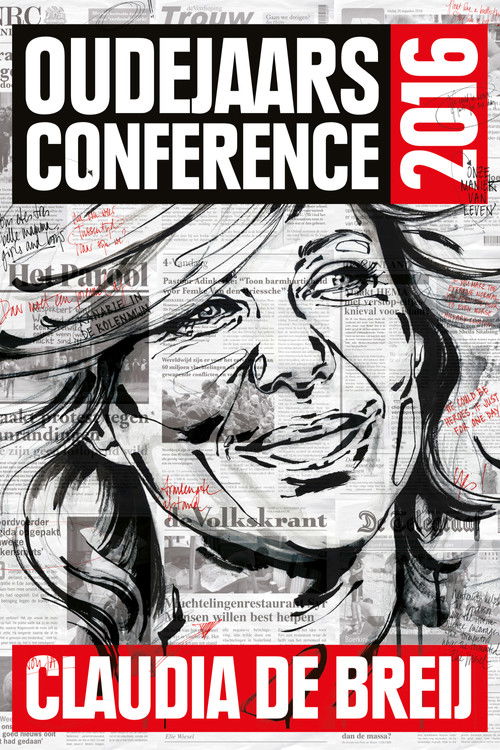 Claudia de Breij: Oudejaarsconference 2016  (2016) poster
