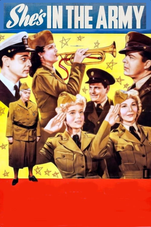 She's in the Army (1942) poster