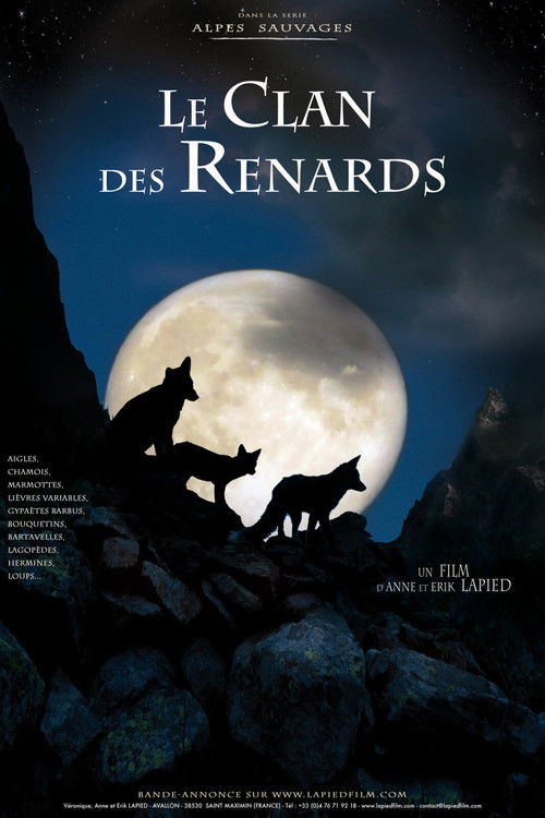 Le clan des renards (2017) poster