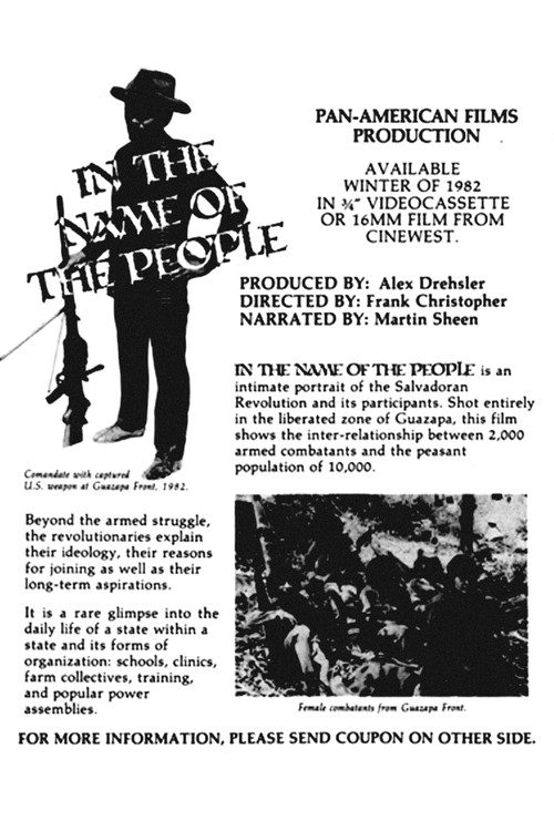 In the Name of the People (1985) poster