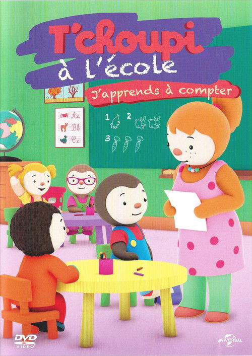T'choupi à l'école - J'apprends à compter (2015) poster