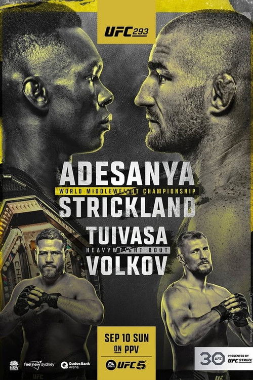 UFC 293 Countdown (2023) poster