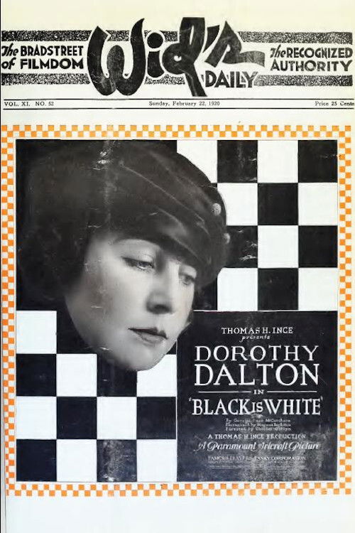 Black Is White (1920) poster