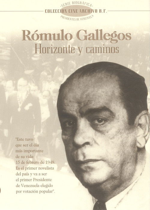 Rómulo Gallegos. Horizons and pathways (2000) poster