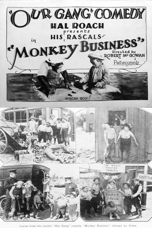 Monkey Business (1926) poster