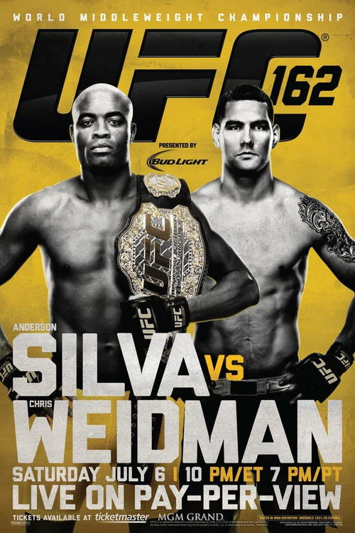 UFC 162: Silva vs. Weidman (2013) poster