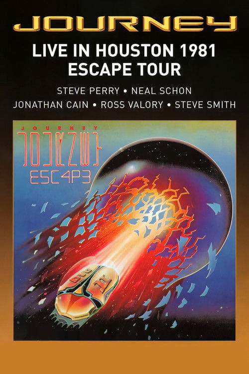 Journey: Live in Houston 1981 - The Escape Tour (1981) poster
