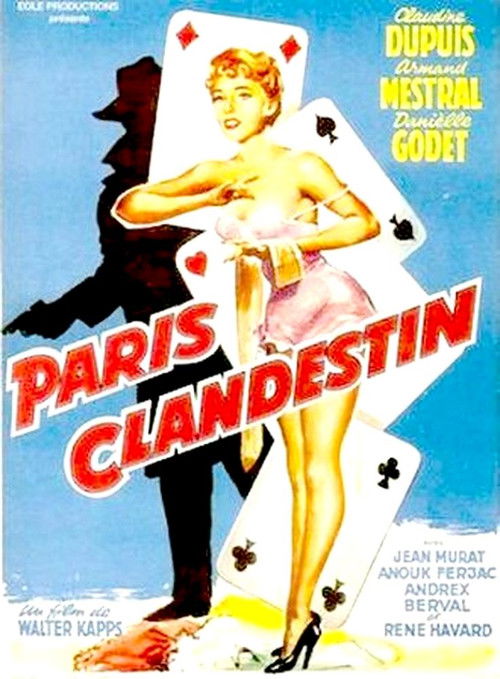 Clandestine Paris (1957) poster