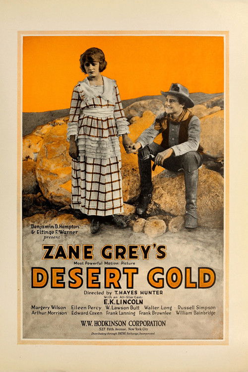 Desert Gold (1919) poster
