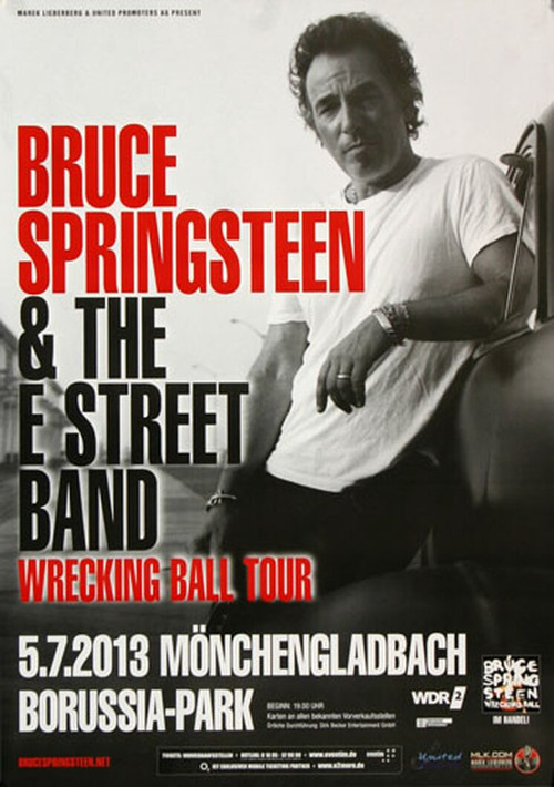 Bruce Springsteen - Mönchengladbach 2013 (2013) poster