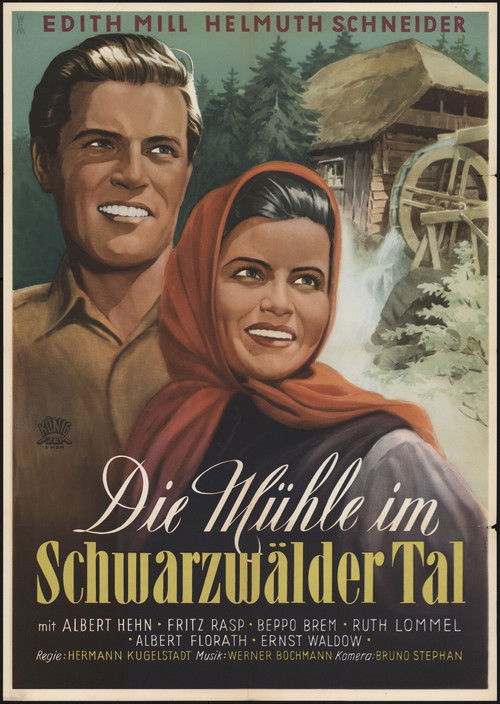 Die Mühle im Schwarzwäldertal (1953) poster