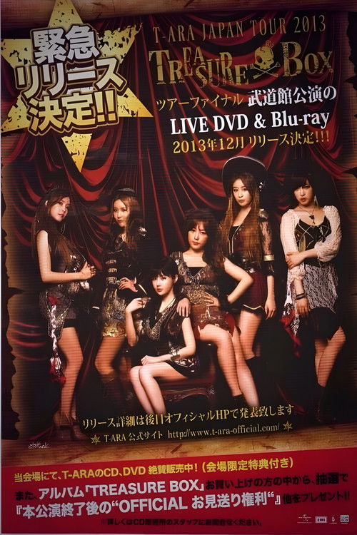 T-ARA Japan Tour 2013 - Treasure Box- 2nd TOUR FINAL In Budokan (2013) poster