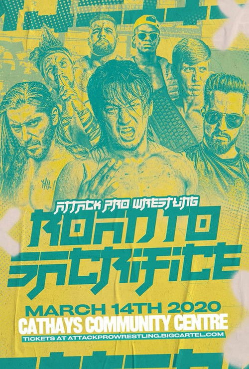 ATTACK! Pro Wrestling - Road To Sacrifice (2020) poster