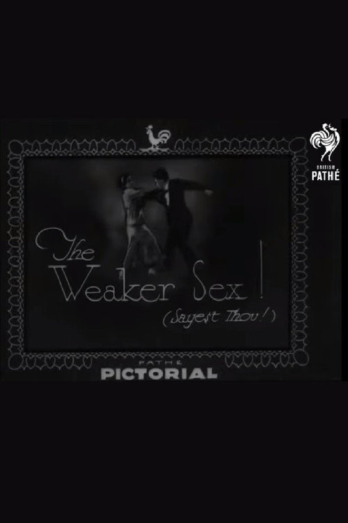 The Weaker Sex! (Sayest Thou!) (1933) poster