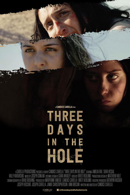 Three days in the hole (2018) poster