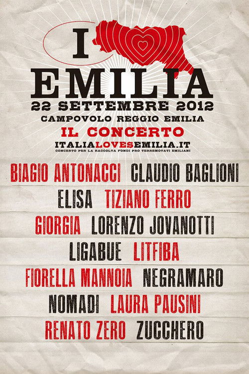 Italia Loves Emilia (2012) poster