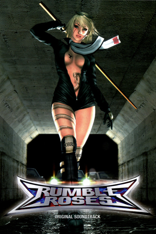 RUMBLE ROSES Original Soundtrack DVD (2005) poster