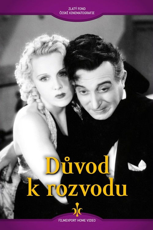 Důvod k rozvodu (1937) poster