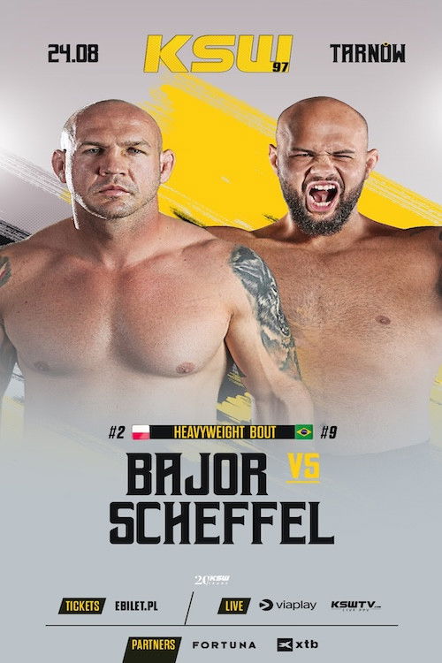 KSW 97: Bajor vs. Scheffel (2024) poster