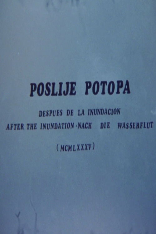 After the Inundation (1985) poster