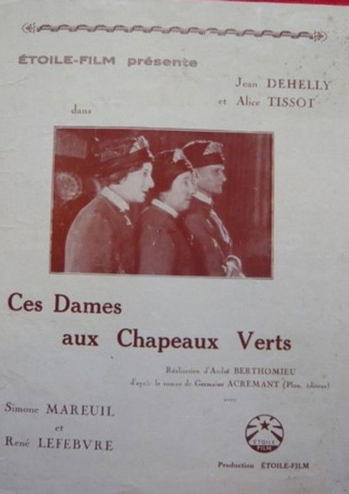 Ces dames aux chapeaux verts (1929) poster