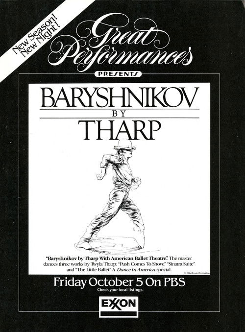 Baryshnikov by Tharp with American Ballet Theatre (1989) poster