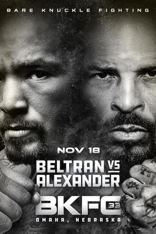 BKFC 33: Beltran vs Alexander (2022) poster