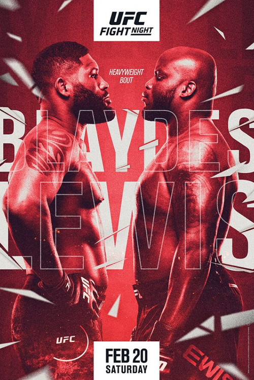 UFC Fight Night 185: Blaydes vs. Lewis (2021) poster