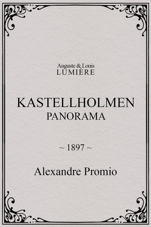 Kastellholmen : panorama (1897) poster