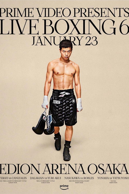 Kenshiro Teraji vs. Carlos Canizales (2024) poster