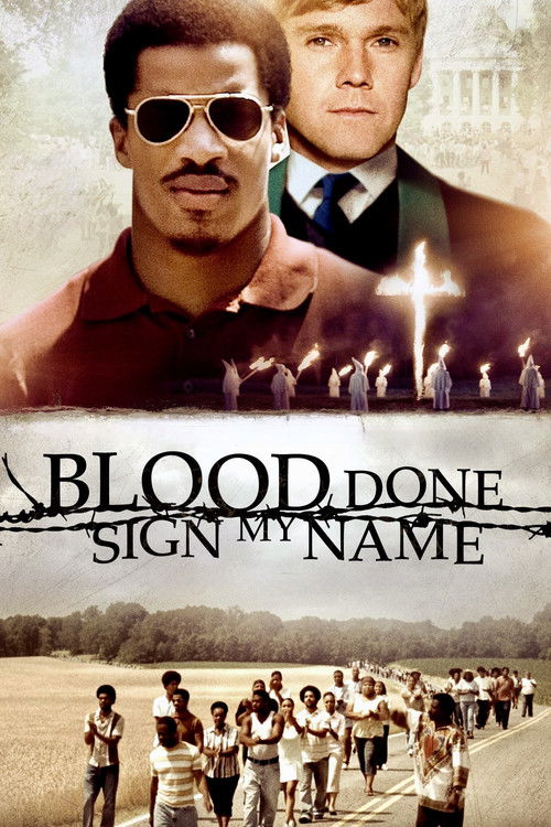 Blood Done Sign My Name (2010) poster