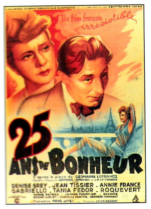 Vingt-cinq ans de bonheur (1943) poster