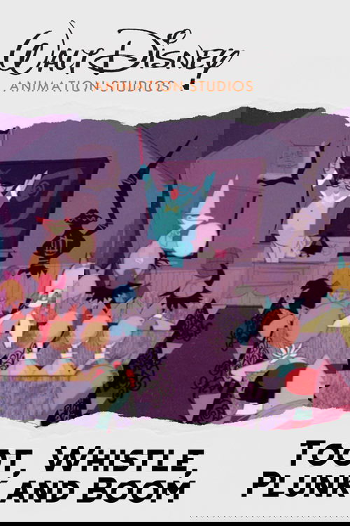 Toot, Whistle, Plunk and Boom (1953) poster