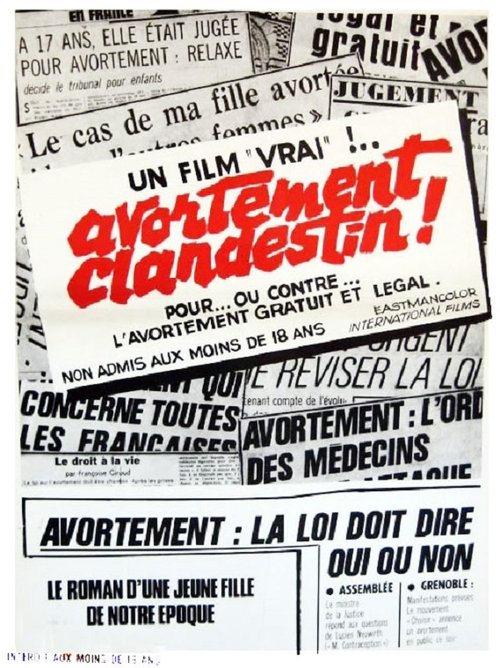 Avortement clandestin! (1973) poster