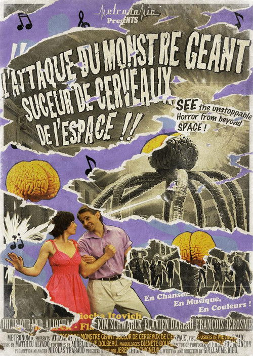 Attack of the Giant Brainsucker Monster From Outer Space (2010) poster