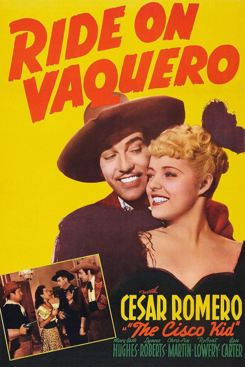 Ride on Vaquero (1941) poster