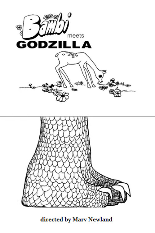 Bambi Meets Godzilla (1969) poster