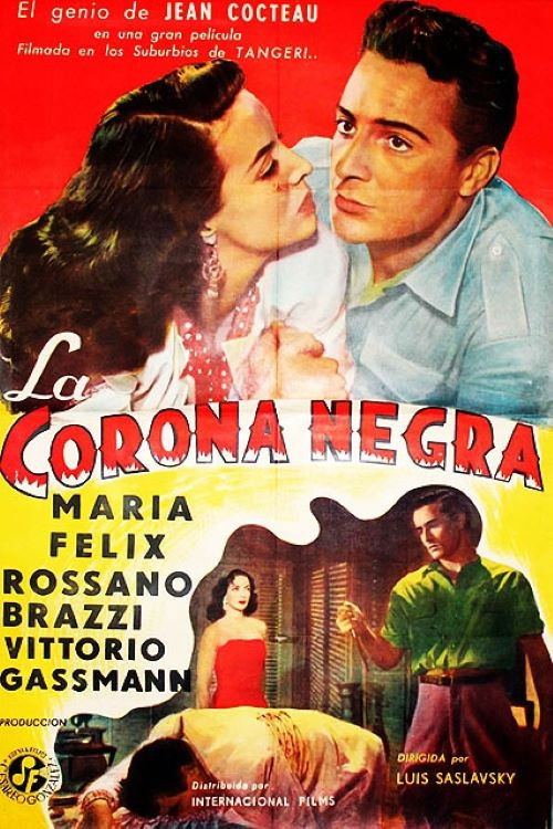 La corona negra (1951) poster