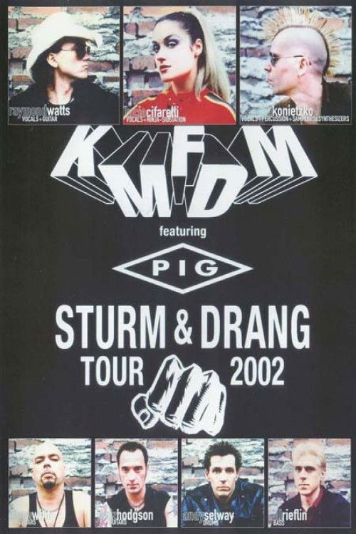 KMFDM: Sturm & Drang Tour 2002 (2003) poster