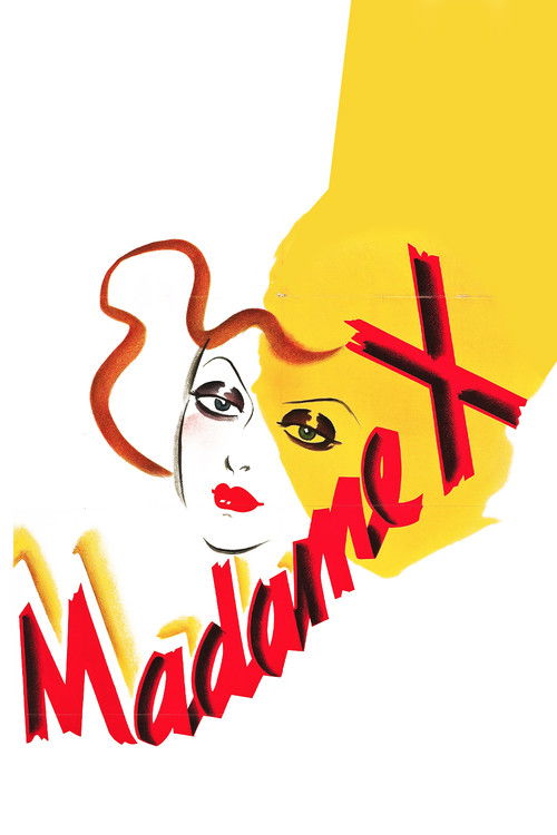 Madame X (1937) poster