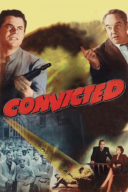 Convicted (1950) poster